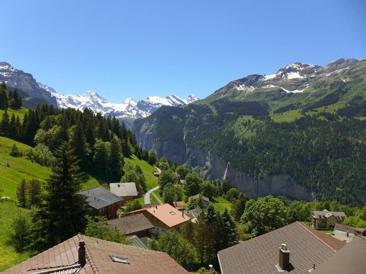 Apartment Bristol Apt-K By Interhome Wengen Eksteriør bilde