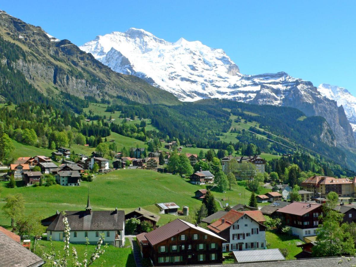 Apartment Bristol Apt-K By Interhome Wengen Eksteriør bilde