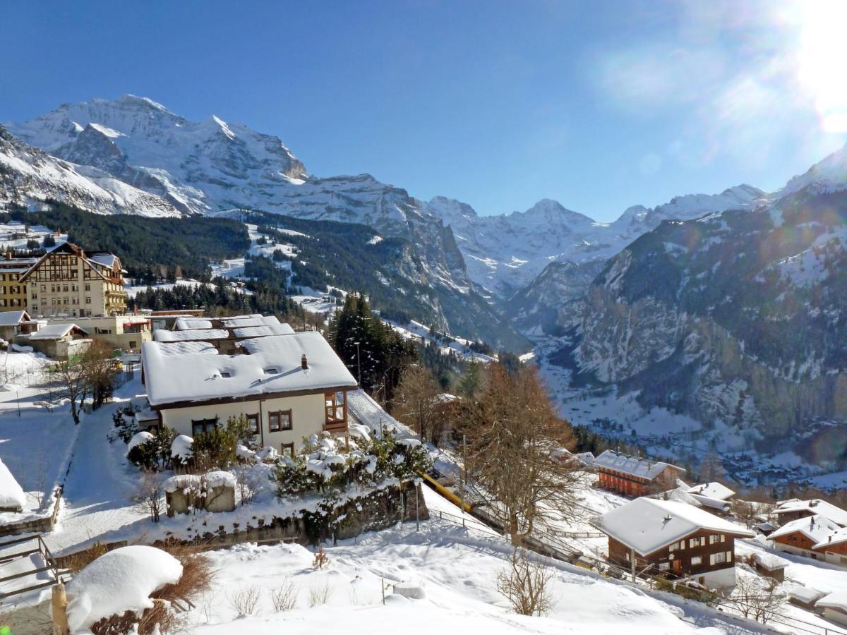 Apartment Bristol Apt-K By Interhome Wengen Eksteriør bilde