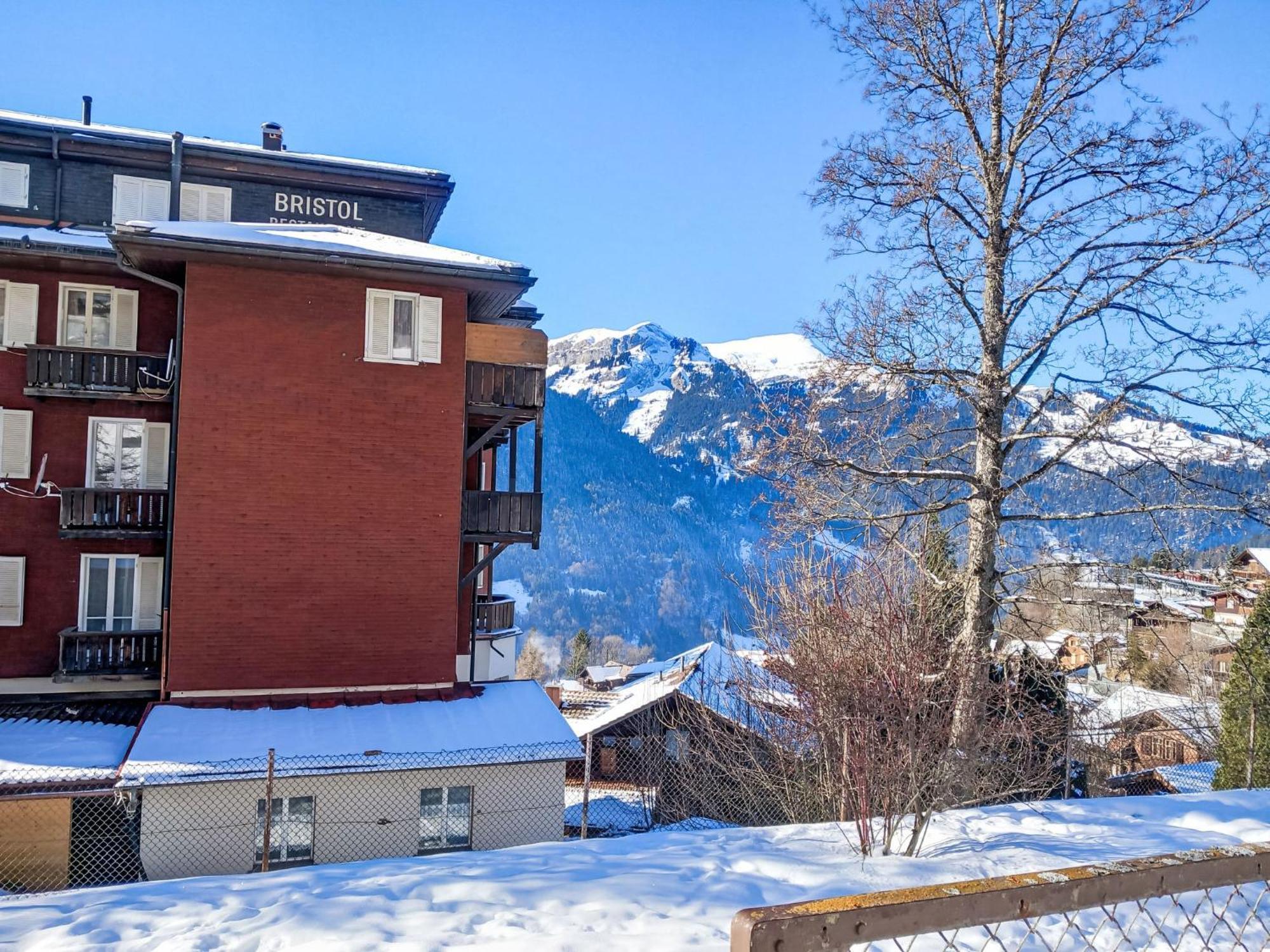 Apartment Bristol Apt-K By Interhome Wengen Eksteriør bilde